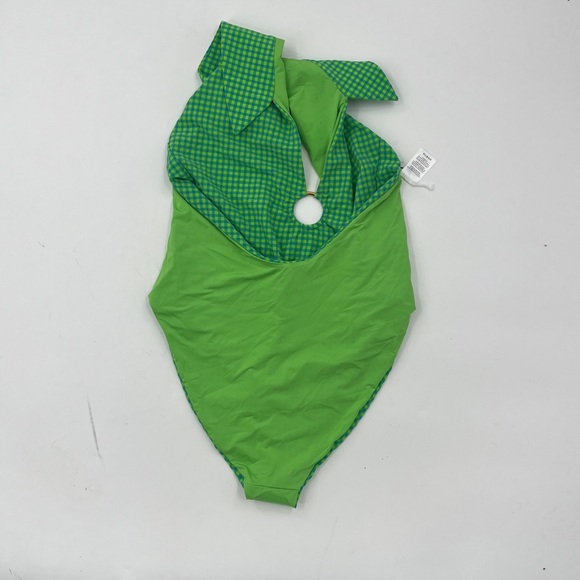 WEWOREWHAT - NWOT- Spread Collar Plunge O Ring One Piece Swimsuit - Size Large - Picture 6 of 8